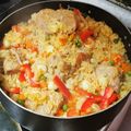 El cooksnap de maritza asuncion curay cano cuando hizo Arroz con Chancho.