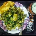 Rupali Deshpande's cooksnap of when they made झणझणीत हिरव्या वाटणाची साबुदाणा खिचडी (sabudana khichdi recipe in marathi).