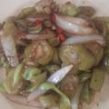 รูป Cooksnap ของ Tunarap เมื่อเขาทำ บวบผัดพริกไข่