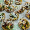 Bhavisha Manvar 's cooksnap of when they made ચિઝી બાસ્કેટ ચાટ.