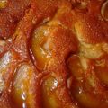 El cooksnap de Marisol Lombardo cuando hizo Tarta de manzanas invertida.