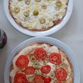 El cooksnap de Carolina Fraga cuando hizo Pizza al molde.