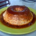 El cooksnap de Yamila cuando hizo Flan de dos leches.