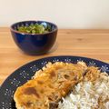Linda L. 's cooksnap of when they made Kafta with Tahini (meat with sesame paste).