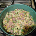 El cooksnap de Lizet Paloma Pérez Leal cuando hizo Calabazas con carne molida.