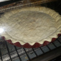 El cooksnap de Maria Fernanda Videla cuando hizo Tarta de frutillas y crema.