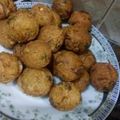 Wajiha Zafar's cooksnap of when they made Potato Chicken and Cheese Balls.