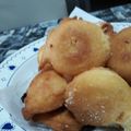 El cooksnap de Gimena Sabando cuando hizo Buñuelos de limón.