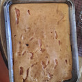 El cooksnap de Shirley Gomez cuando hizo Fainá/torta de fiambre masa licuada.