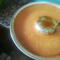 El cooksnap de Magali Torres cuando hizo Flan de dulce de leche.