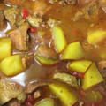 El cooksnap de carmen2026 cuando hizo Patatas con costillas y níscalos.