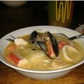 El cooksnap de RosyCocina cuando hizo Sopa marinera.