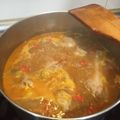 El cooksnap de Matzino cuando hizo Muslitos de pollo en salsa.