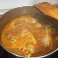 El cooksnap de Matzino cuando hizo Muslitos de pollo en salsa.