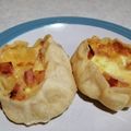 El cooksnap de Elena Elena cuando hizo Canastas rellenas.
