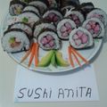 El cooksnap de annita2014 cuando hizo Sushi con arroz normal.