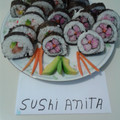 El cooksnap de annita2014 cuando hizo Sushi con arroz normal.