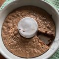 El cooksnap de Juli Biondo cuando hizo Brownie con cacao amargo y pasta de maní.