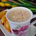 Cooksnap Norashikin Rahmat semasa beliau membuat Masala teh tarik kaw.