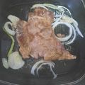 El cooksnap de Martha Villarreal cuando hizo Rib eye a la plancha.