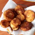 El cooksnap de Carlos Gutierrez cuando hizo Buñuelos de manzana.