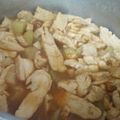 El cooksnap de Fathy Padilla cuando hizo Pollo en cubos a la bourbon.