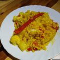 El cooksnap de Yolanda García Escandell cuando hizo Arroz con bacalao y judías blancas.