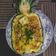El cooksnap de MaryOneKenobi cuando hizo Khao Pad Saparod (arroz frito con piña y langostinos).
