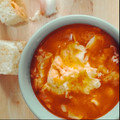 El cooksnap de irar cuando hizo Sopa de ajo.