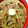 Uzma Syed का कुकस्नैप जब उन्होंने वेजिटेबल पराठा (vegetable paratha recipe in Hindi) बनाया था।