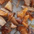 El cooksnap de Feli* cuando hizo Chips de calabaza con su piel.