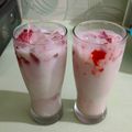 Cooksnap dari Nisa Bagus untuk resep Strawberry Korean Milk Latte Rendah Kalori