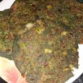 Poonam Saraswat's cooksnap of when they made Bathua aloo paratha.