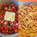 Whizzle's cooksnap of when they made The TIK TOK Tomato Feta Pasta.