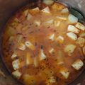 El cooksnap de corralmr cuando hizo Papas con choco con tomate y orégano 🦑🍅🌿.