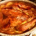 El cooksnap de Gabriela Alduvin cuando hizo Pavo ahumado cítrico con hierbas.