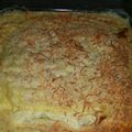 El cooksnap de Mar cuando hizo Lasaña de espinacas con gambas.