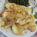 Cooksnap από antonismavro στη συνταγή Πέρκα λεμονάτη στο φούρνο με πατάτες Αντώνης