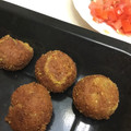 El cooksnap de Fran Arcos cuando hizo Falafel.
