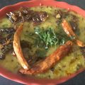 Rekha Pandey का कुकस्नैप जब उन्होंने मूंग की तडका दाल (Moong ki tadka dal recipe in hindi) बनाया था।