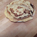 El cooksnap de Silvieta cuando hizo Crepes o filloas de 18cm.