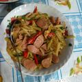 Cooksnap dari Siska Rahmawati untuk resep Tumis sayur labu siam sosis