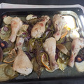 El cooksnap de Enrique Gonzalez Marin cuando hizo Jamoncitos de pollo al horno.