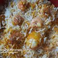 Payeli Paul Datta's cooksnap of when they made প্রন্ বিরিয়ানী (Prawns Biryani recipe in Bengali).