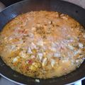 El cooksnap de Marcela Rodriguez cuando hizo Arroz con verduras y merluza 🍅🥕🌽 🐟.