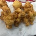 El cooksnap de Ainoa Doñas cuando hizo Coliflor frita.