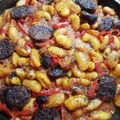 Cooksnap από dcroula στη συνταγή Γίγαντες με λουκάνικο στο φούρνο