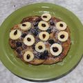 El cooksnap de Maria Victoria Peñalver cuando hizo Panqueques de manzana fit.
