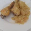 El cooksnap de Esther cuando hizo Pollo con manzana 🍏.