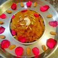 ANJANA GUPTA का कुकस्नैप जब उन्होंने बेसन हलवा बनाया था।